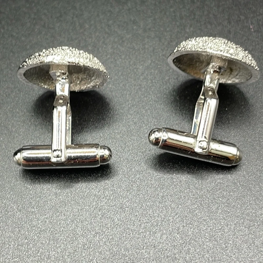 Anson Signed Sterling Silver Cufflinks Men Women Unisex Like New